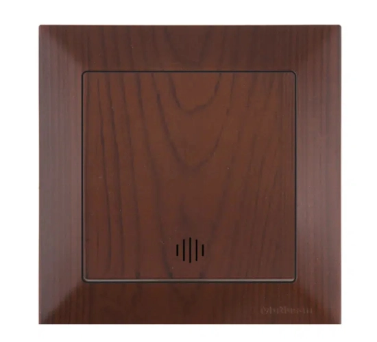 Единчен ключ светещ схема 1-10А Орех Candela Mutlusan_1734712684.png